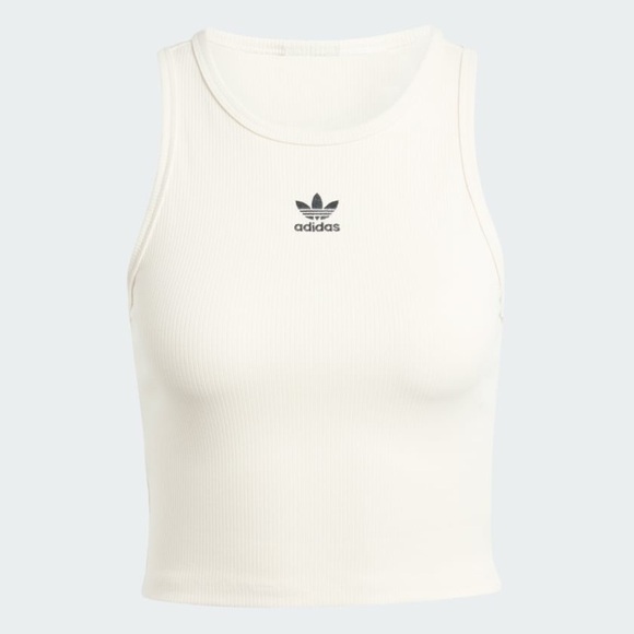 Adidas ESSENTIALS RIBBED TANK TOP Small - Picture 1 of 6